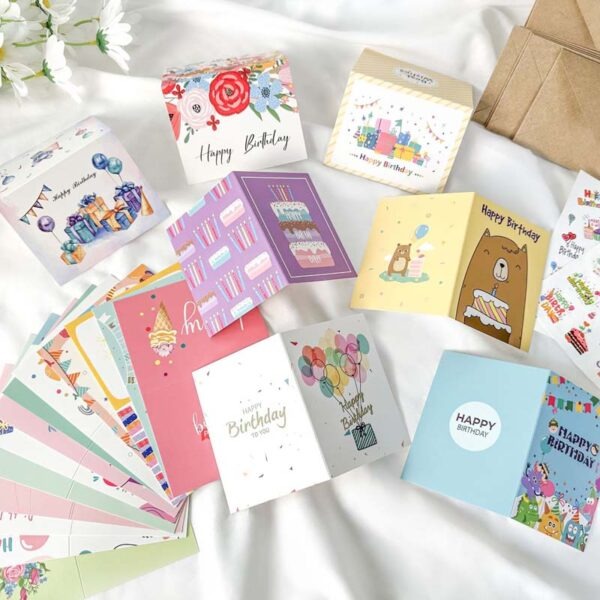 20 - Sheet Birthday Card Set