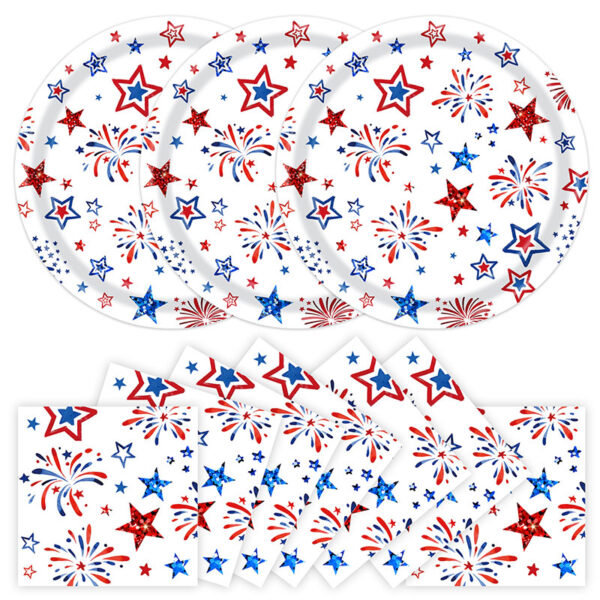 Independence Day Paper Plates