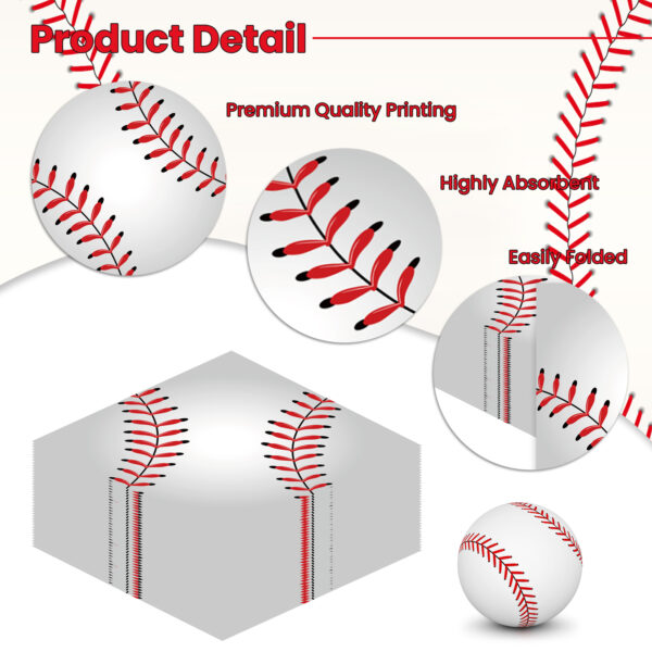 baseball napkin