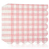 Striped napkin