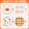 Fall Leaf Paper Plates