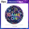 eon Game Paper Plates