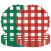 christmas paper plates