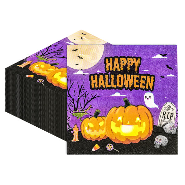 halloween napkins paper​