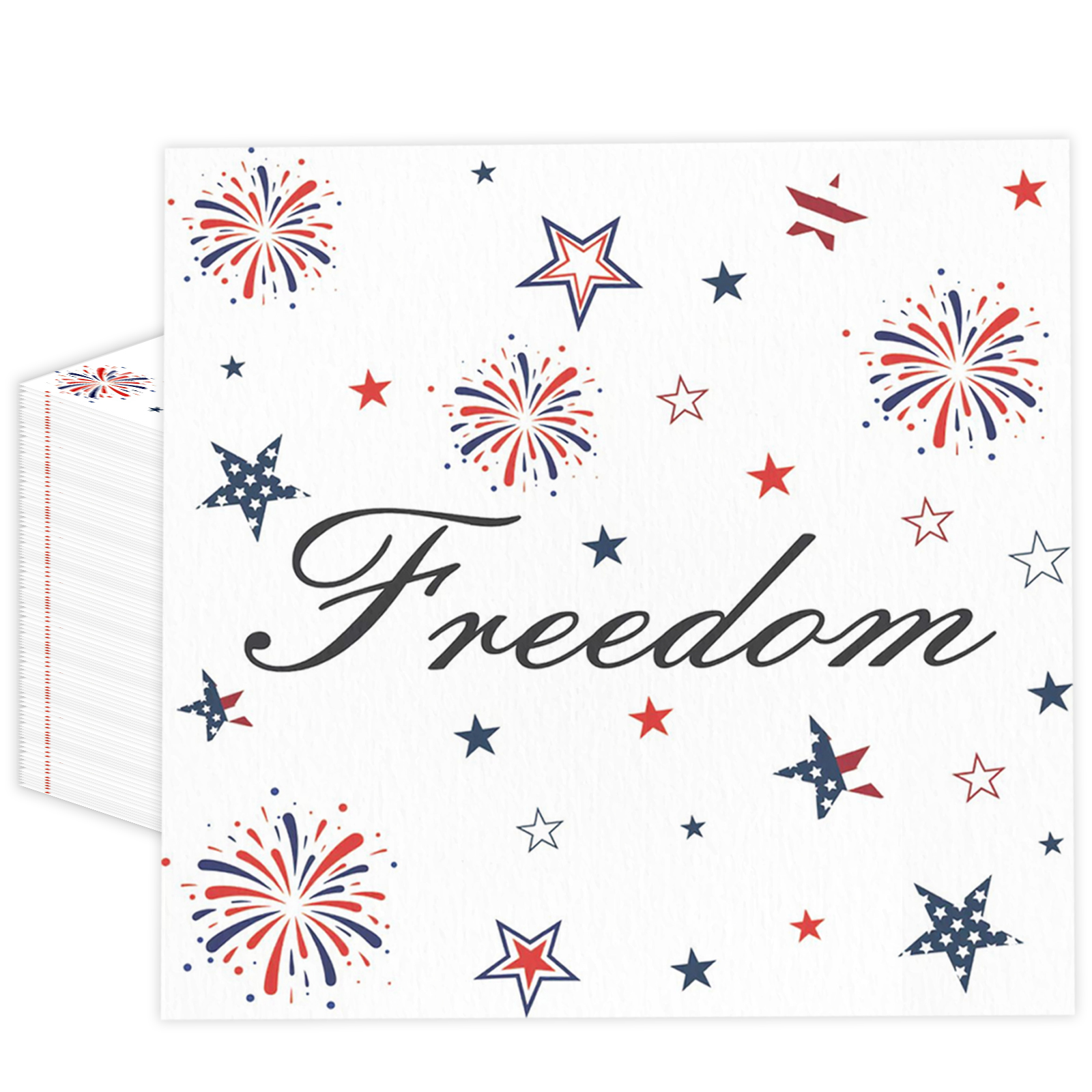 Fireworks 4th Of July Napkins