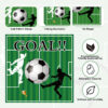 football napkin