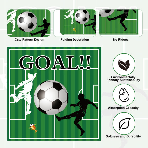 football napkin