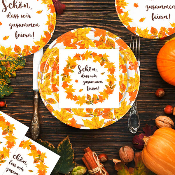 Autumn Dinner Table