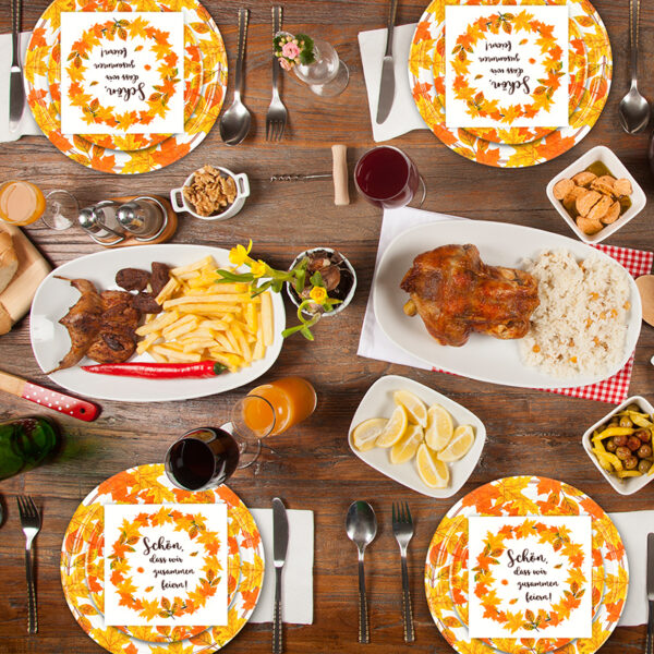 Autumn Dinner Table