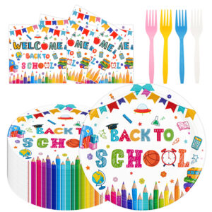 Back to School Paper Plates