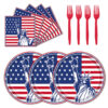 4th Of July Paper Plates