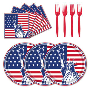 4th Of July Paper Plates