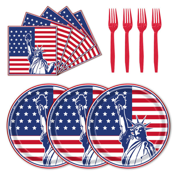 4th Of July Paper Plates