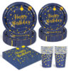 Birthday paper plates