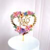 Acrylic Cake Decor Toppers