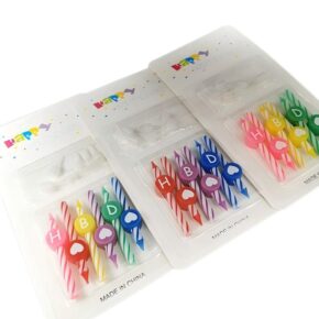 Alphabet candles (1) Alphabet candles