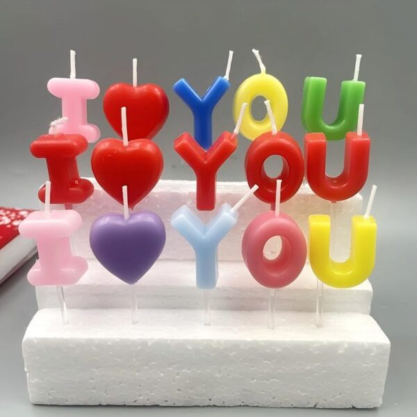 Love letter candle