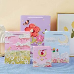 Artistic Oil Painting Gift Paper Bag Artistic Oil Painting Gift Paper Bag