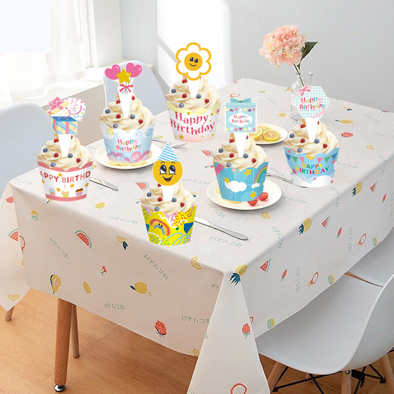 Birthday Cake Wrappers and Toppers Set Wholesale - Festive Decor for Parties - Image 10