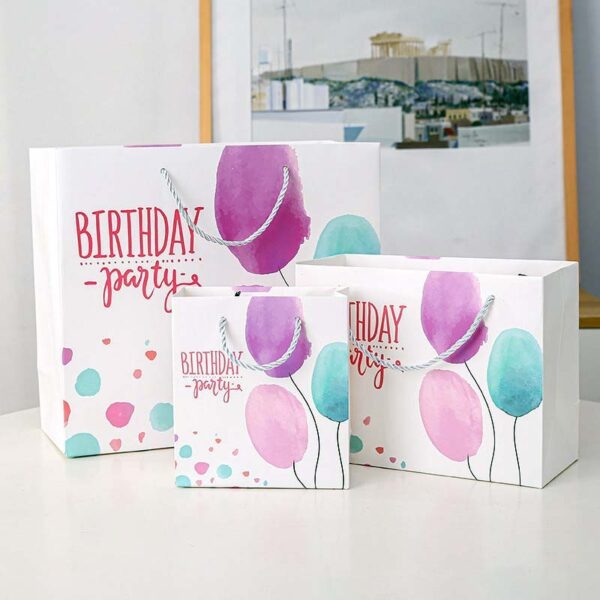 birthday gift paper bag