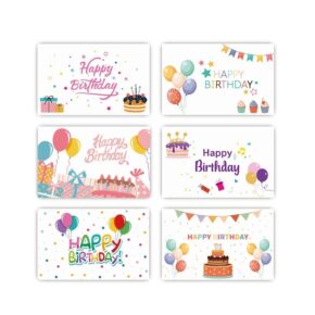 Birthday card - balloon horizontal version 02 birthday card envelope