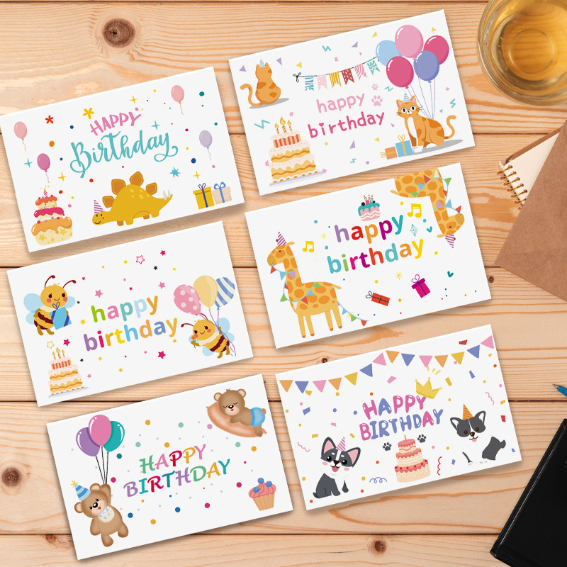 Birthday card envelope - with funny illustration and envelope - Image 2