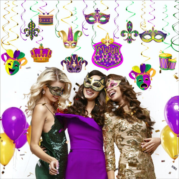 Brazilian Carnival MARDI Glasses