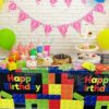 Building Blocks Theme Tablecloth