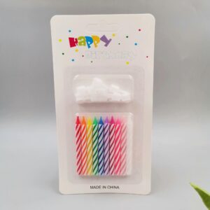 Colored Birthday Candles