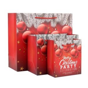 christmas paper gift bags