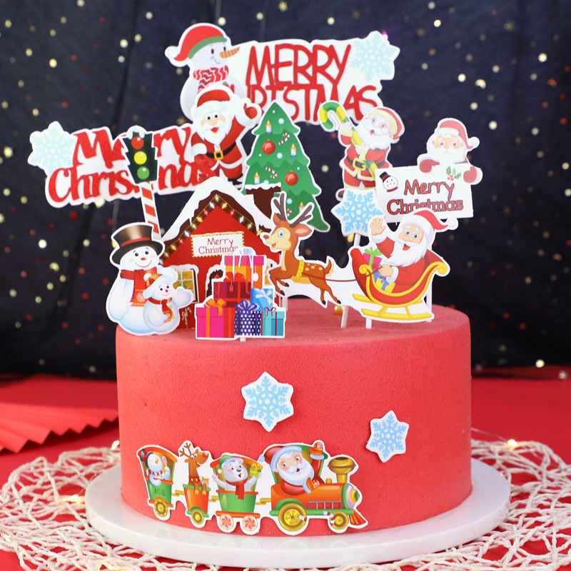 Christmas Cake Topper Set Wholesale - Festive Decorations for Holiday Treats - Image 13