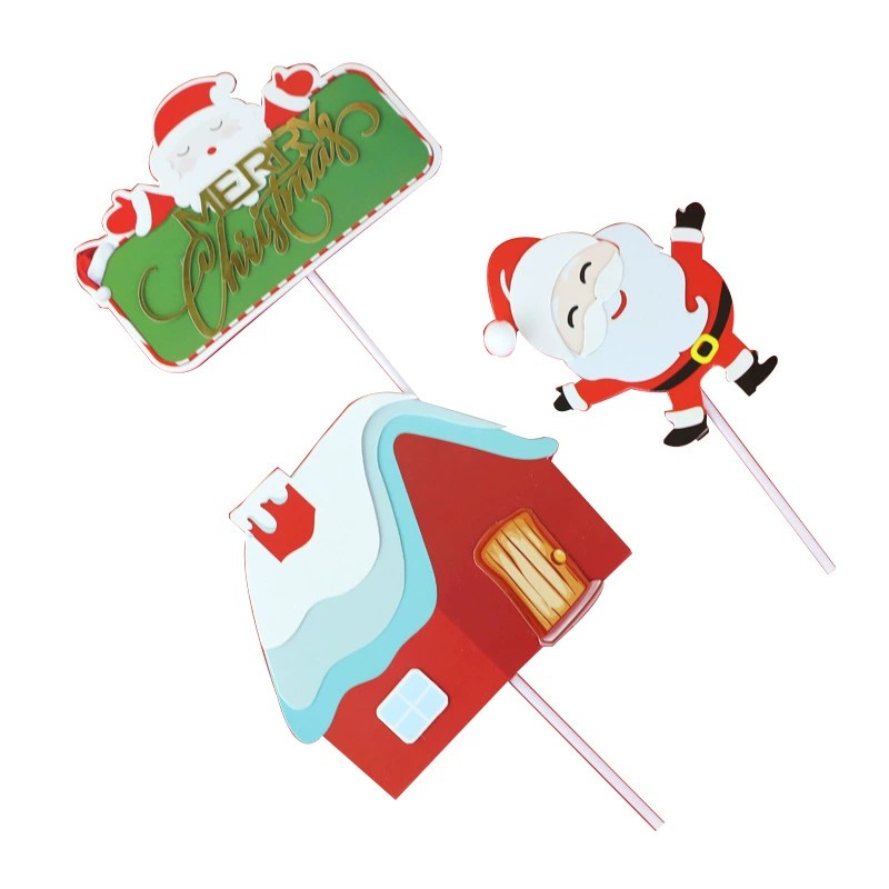 Christmas Cake Topper Set Wholesale - Festive Decorations for Holiday Treats - Image 12