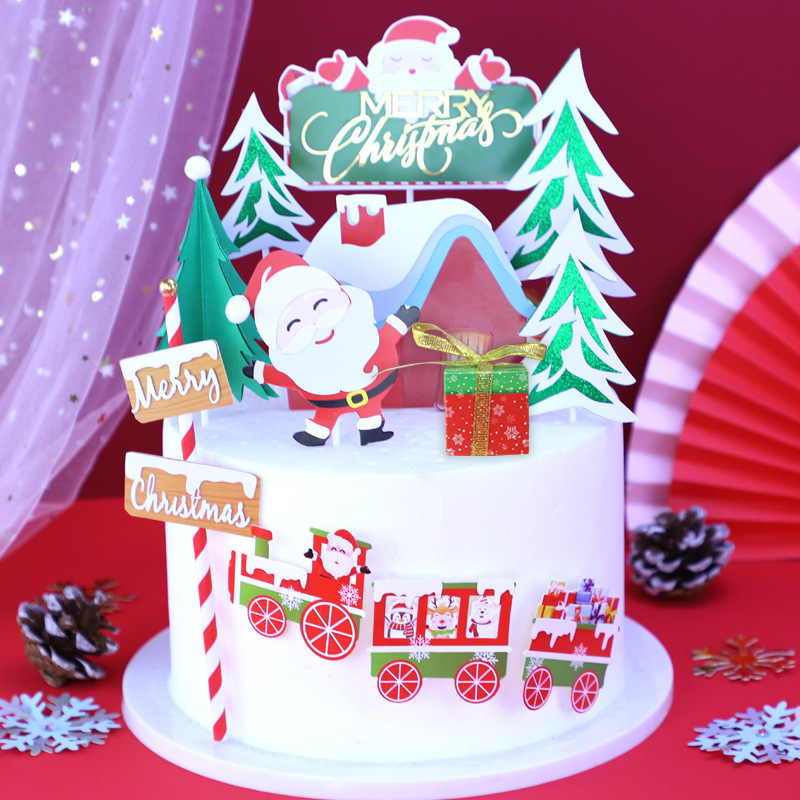 Christmas Cake Topper Set Wholesale - Festive Decorations for Holiday Treats - Image 10
