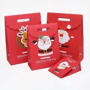 Christmas Gift Paper Bag With Velcro Christmas Gift Paper Bag With Velcro