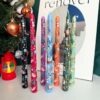 Christmas Snowman Decal Candle