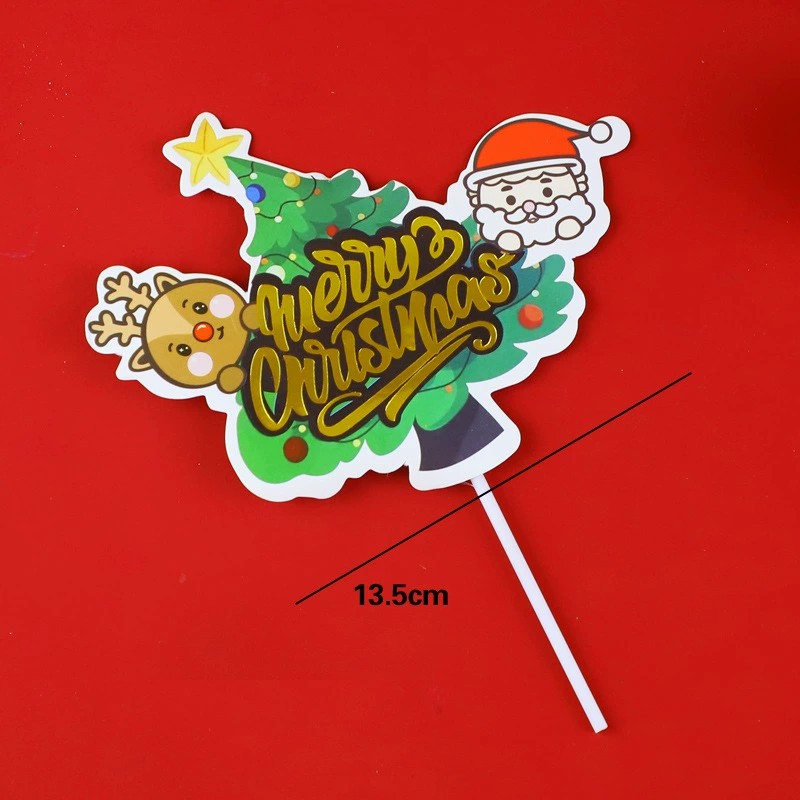 Christmas Cake Topper Set Wholesale - Festive Decorations for Holiday Treats - Image 7