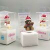 Christmas bear candles