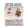 Christmas bear candles