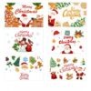 Merry Christmas Greeting Cards Set