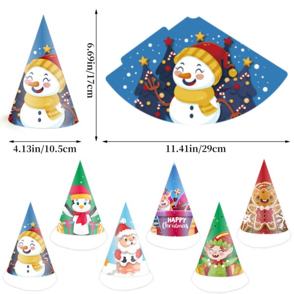 Christmas cone hat