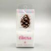 Christmas pine cone candles