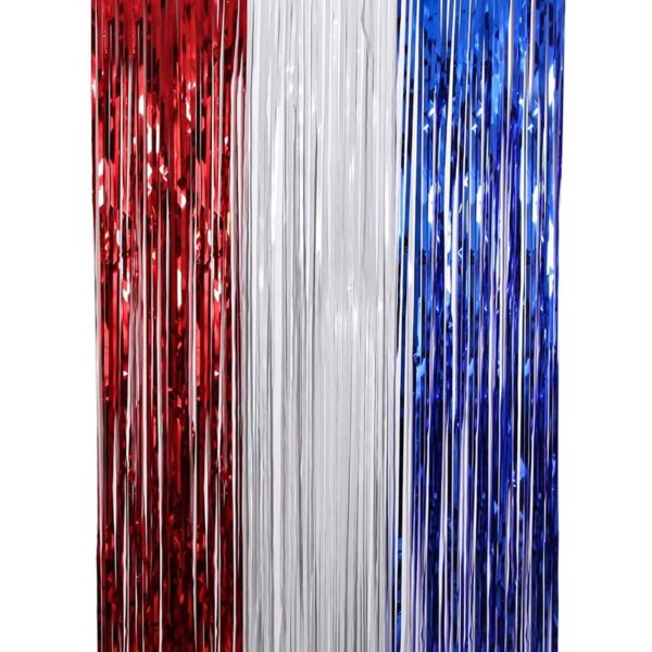 Color matching Rain Curtain (Independence Day)