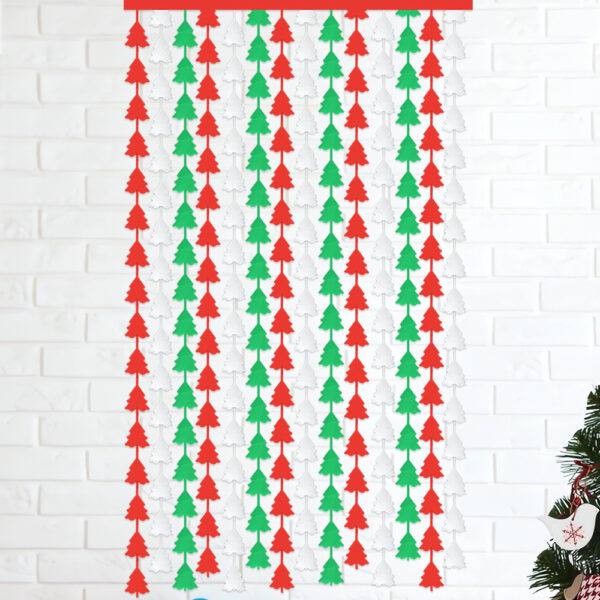 Color matching Rain Curtain（Christmas tree）