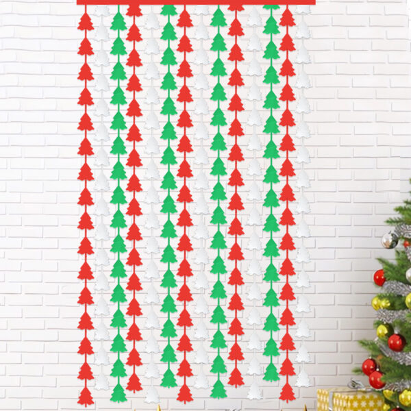 Color matching Rain Curtain（Christmas tree）