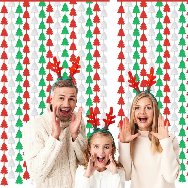 Color matching Rain Curtain（Christmas tree）