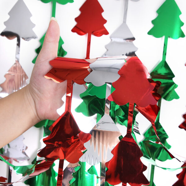 Color matching Rain Curtain（Christmas tree）
