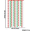 Color matching Rain Curtain（Christmas tree）