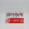 Colored English alphabet candles
