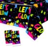 Neon Theme Tablecloth