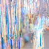 Colorful rain curtain